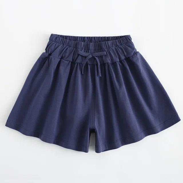 Summer Girls' Cotton Trousers Skirt | Beach Shorts - ClubOn