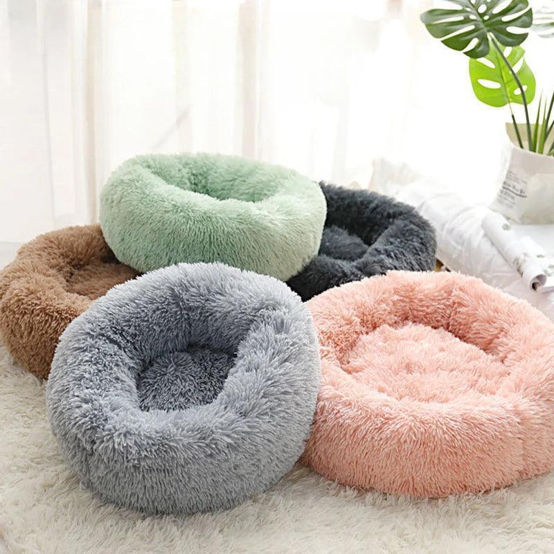 Plush Pet Nest | Warm Detachable & Washable Cat and Dog Bed - ClubOn