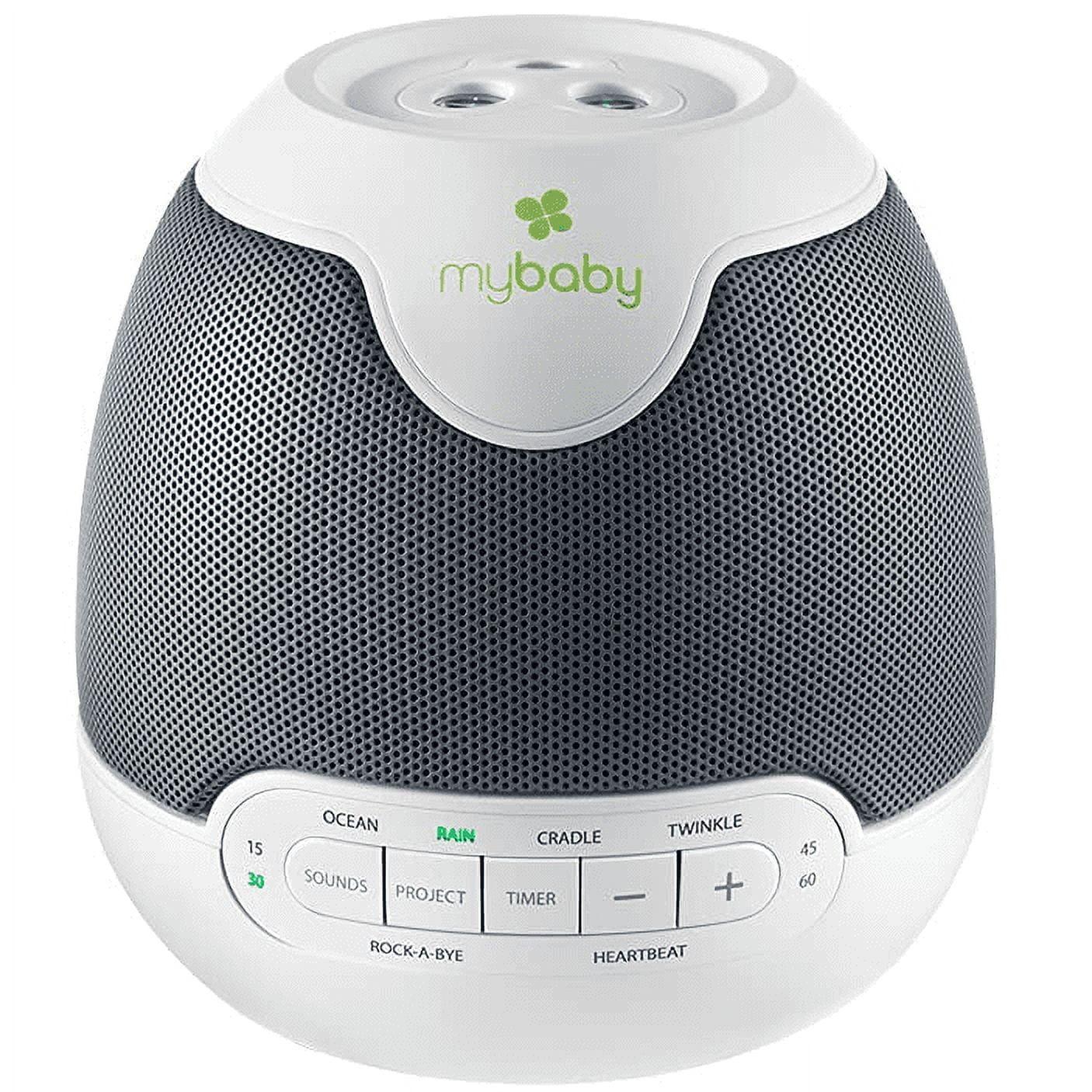 Homedics My Baby Lullaby Sound Spa Sound Machine and White Noise Machine – 6 Sounds, Lullabies, Projection, Auto-Off - ClubOn