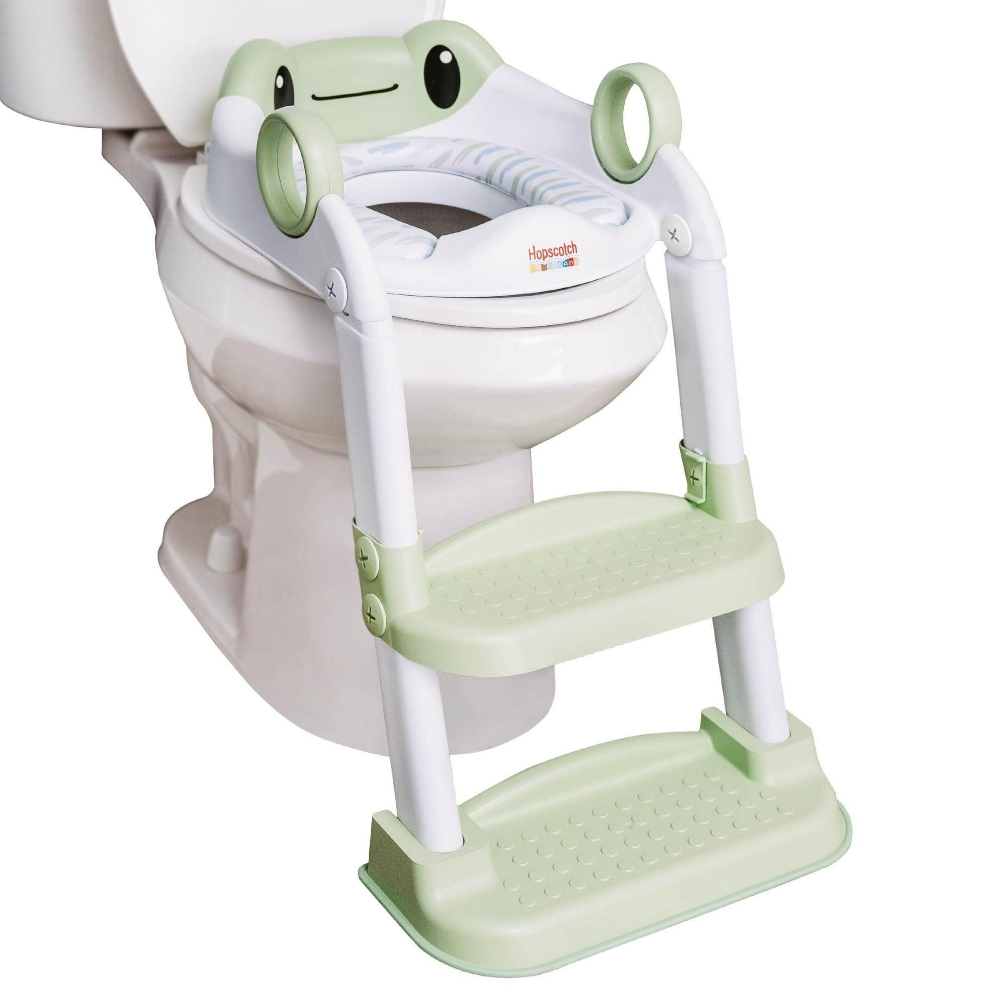 Hopscotch Lane Frog Character Step-Up Potty, Toddler Toilet Seat with Ladder, for Children 12+ Months - ClubOn