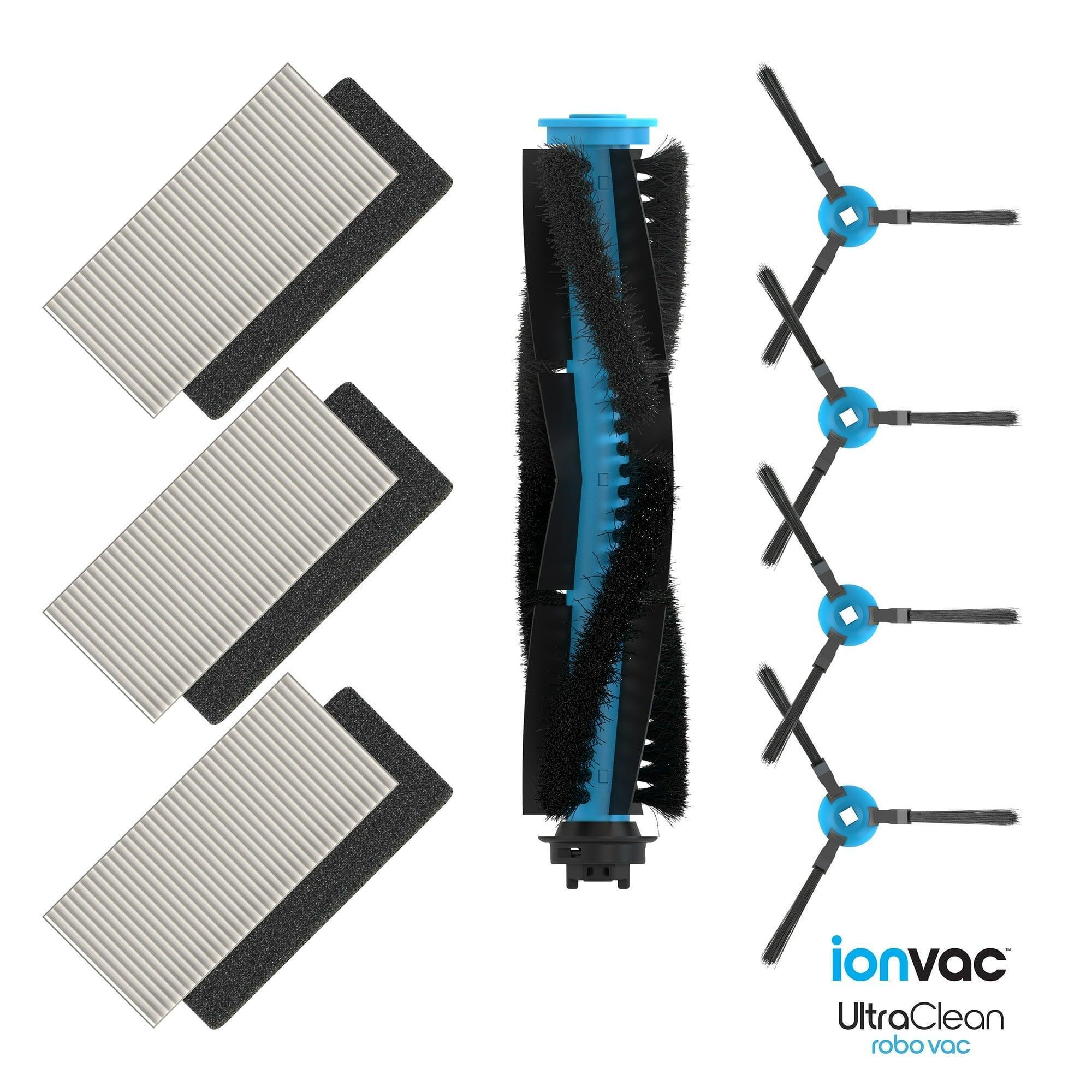 Ionvac UltraClean Robovac Filter & Brush Replacement Kit | Essential Accessories for Optimal Performance - ClubOn