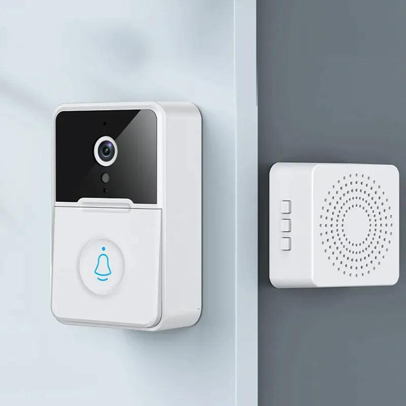 Wireless Security Smart WiFi Doorbell Intercom Video Camera Door Ring Bell Chime - ClubOn