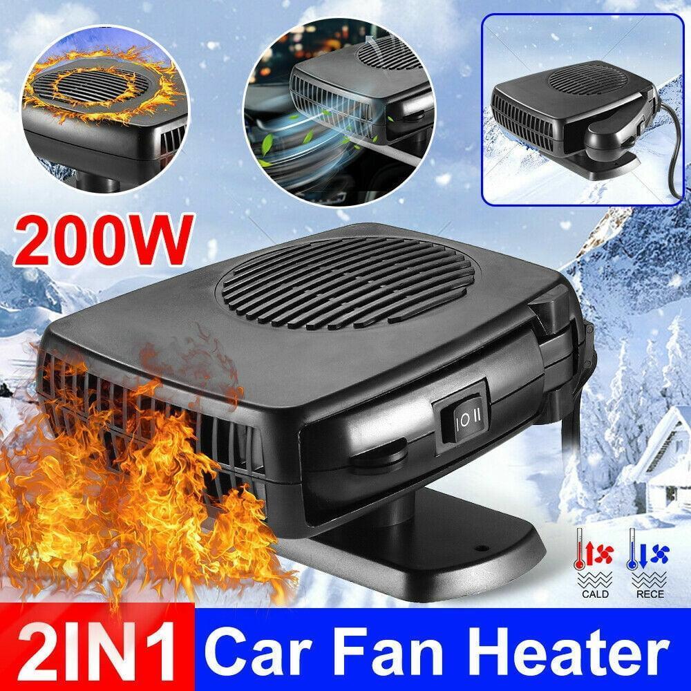 JLLOM 360° 200W Car Heater DC 12V Heating Cooling Fan Windshield Defroster Demister - ClubOn
