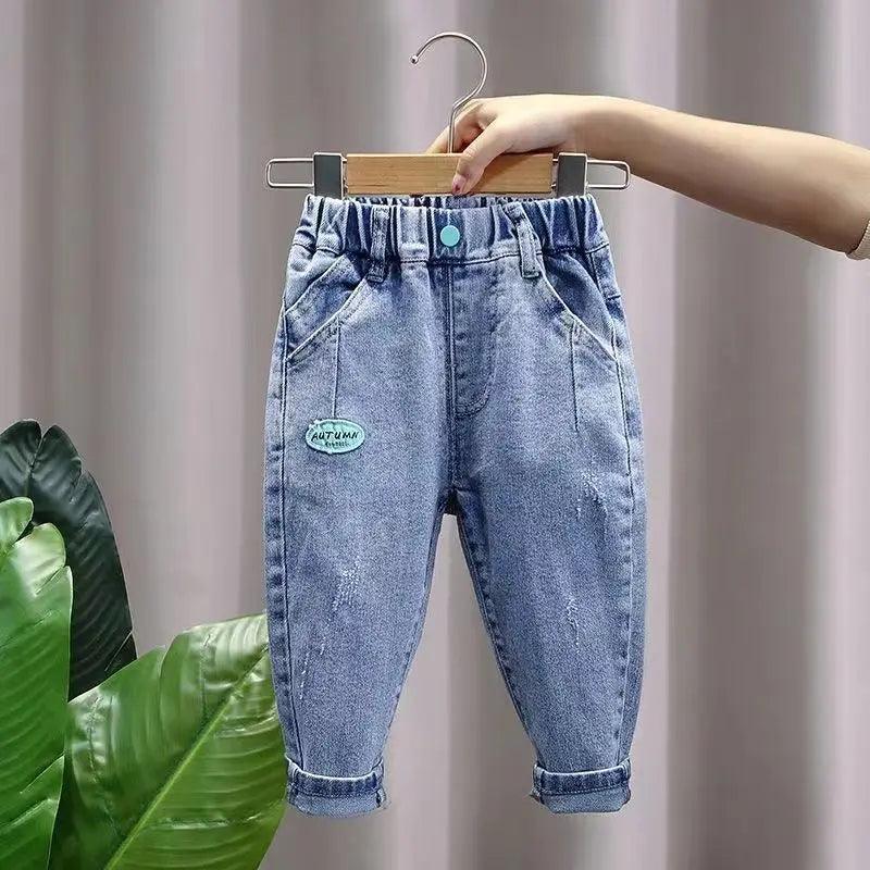 Kids' Ultra Soft Elastic Jeans - ClubOn