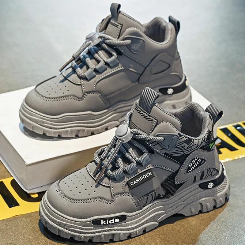 Trendy High Top Sneakers for Kids - Comfortable & Stylish - ClubOn