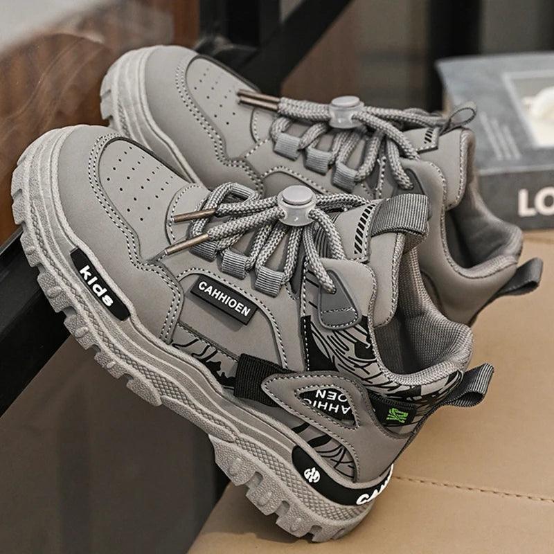 Trendy High Top Sneakers for Kids - Comfortable & Stylish - ClubOn