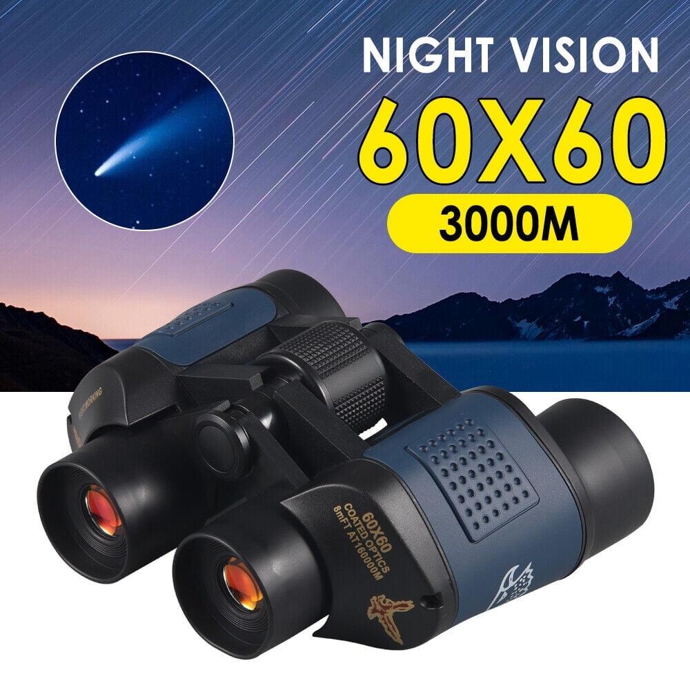 KingFurt 60x60mm Day and Night Vision Binoculars - ClubOn