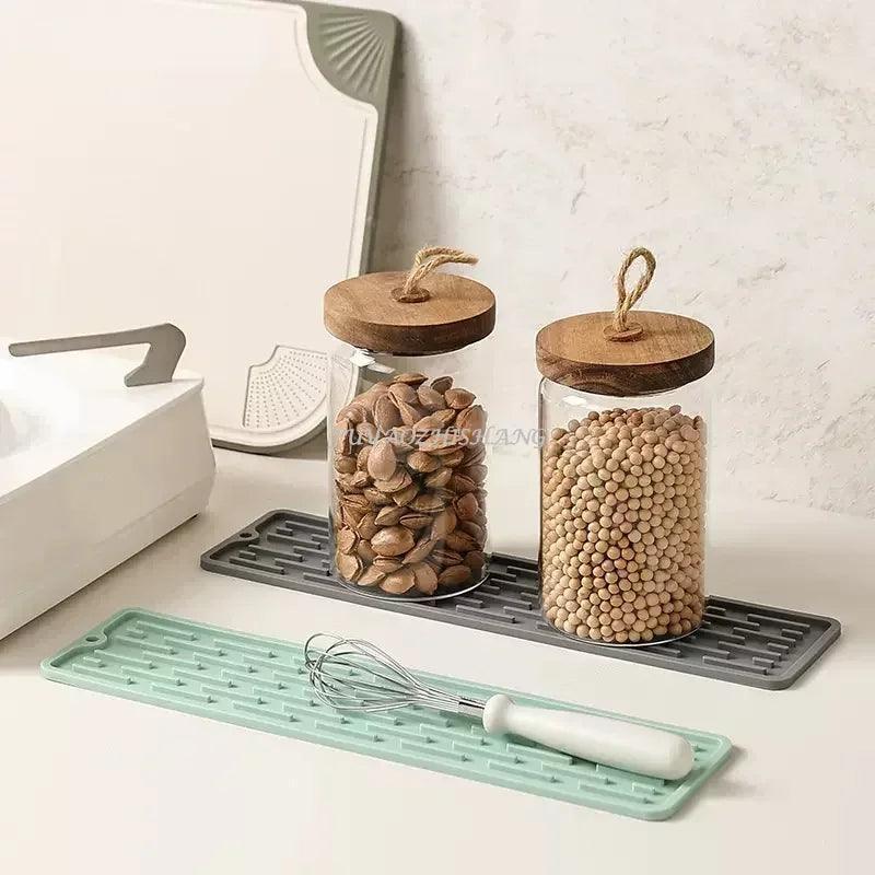 Silicone Faucet Mat - Waterproof Drip Catcher Pad - ClubOn