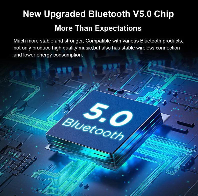 Waterproof Bluetooth 5.0 Earbuds Stereo Sport Wireless Headphones in Ear Headset - ClubOn