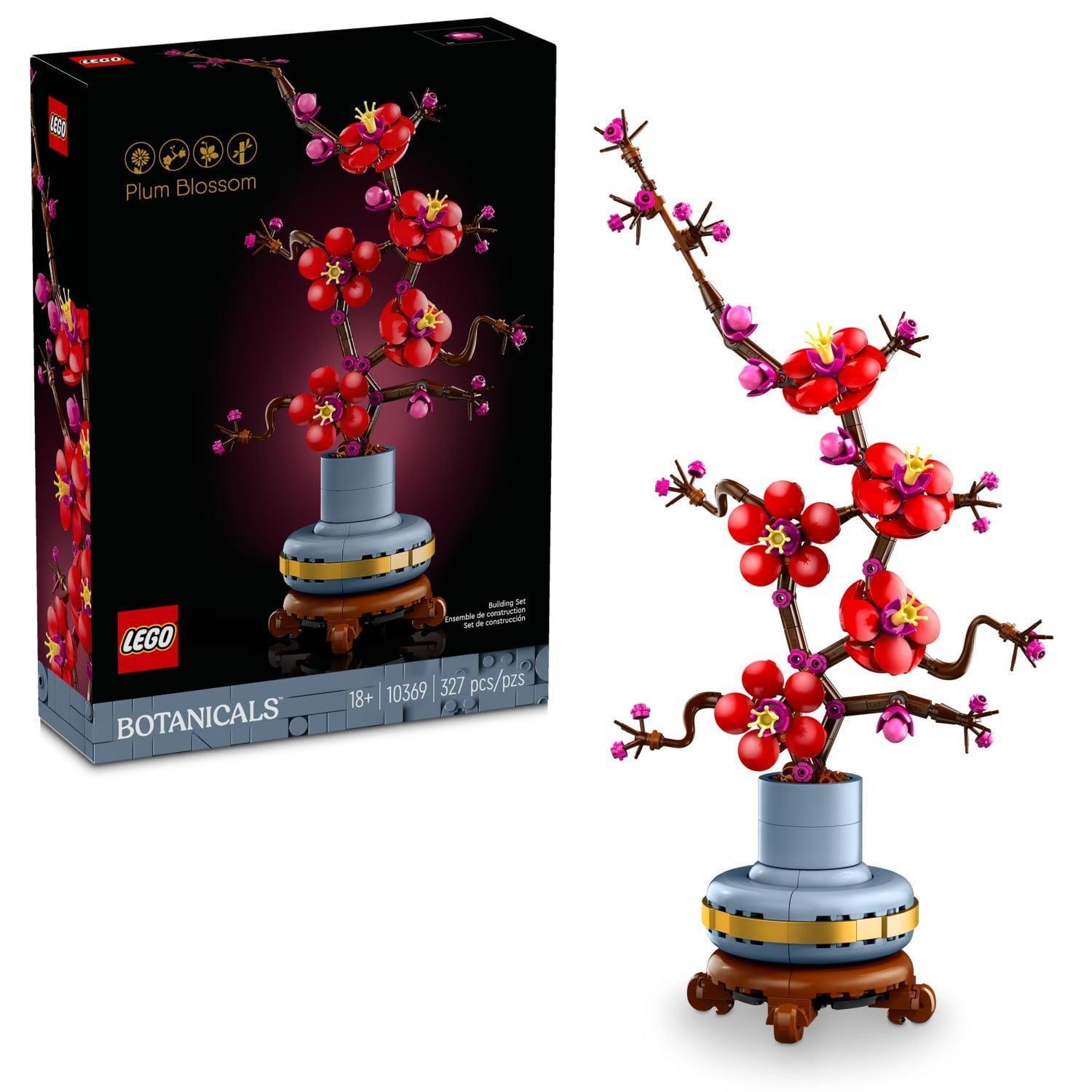 LEGO Icons Plum Blossom Building Set, 18+, 10369 – Fall Table Décor - ClubOn