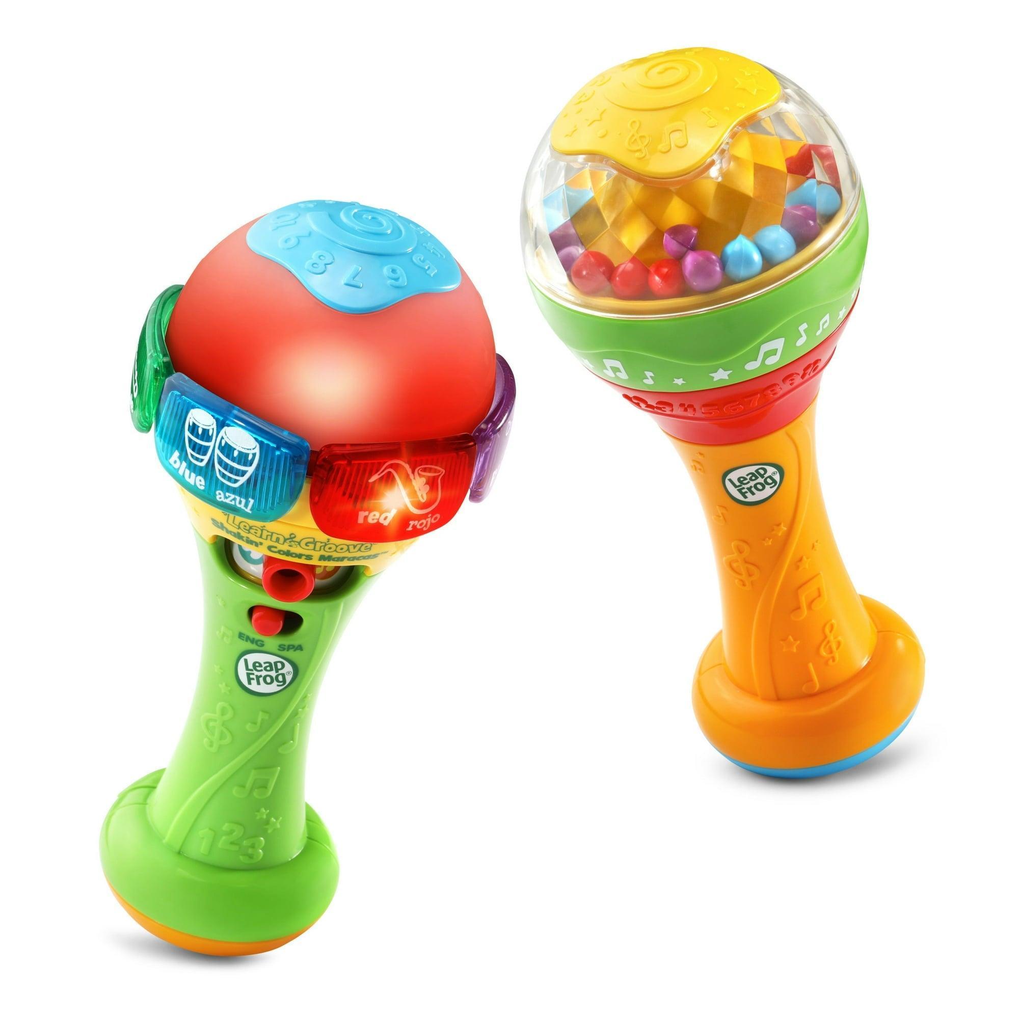 LeapFrog Learn and Groove Shakin' Colors Maracas, Musical Toy with Accessories, Baby & Toddler Toys - ClubOn
