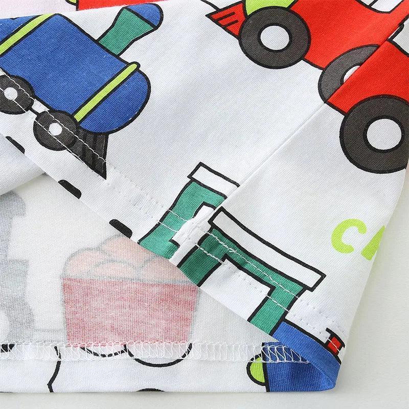 Little Maven Cartoon Train T-Shirts for Baby Boys (2-7Y) - ClubOn