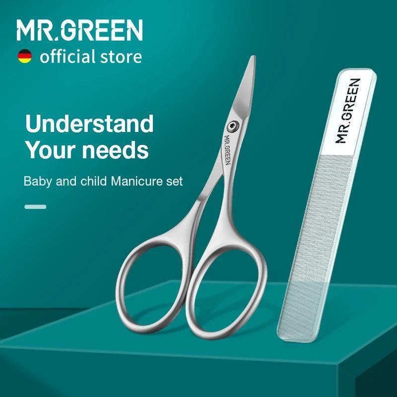 MR.GREEN Baby Safety Nail Scissors: Nail Care Tool for Newborns - ClubOn