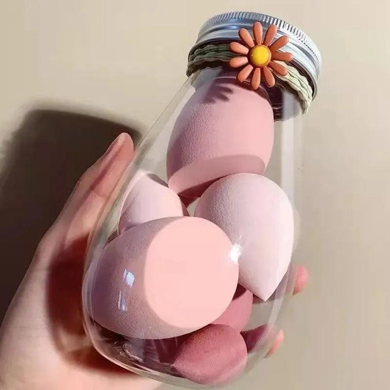 Dual Use Makeup Egg - Wet/Dry Powder Puff with Packaging - ClubOn