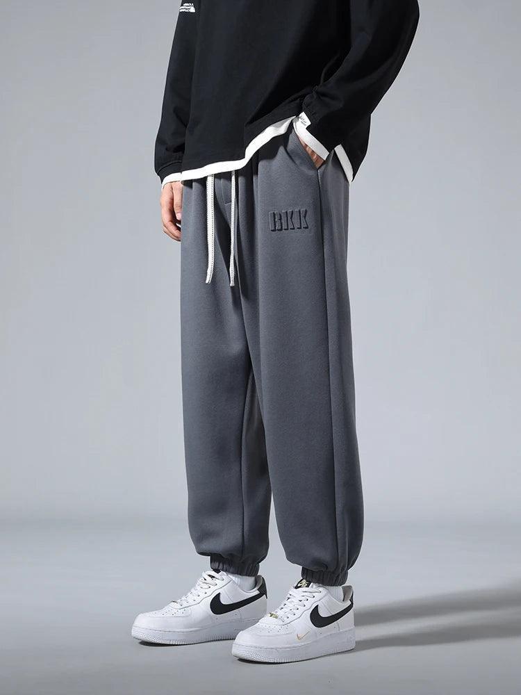 Men's Jogger Cotton Sweatpants - Hip Hop Baggy Harem Pants with Sting Banding - ClubOn