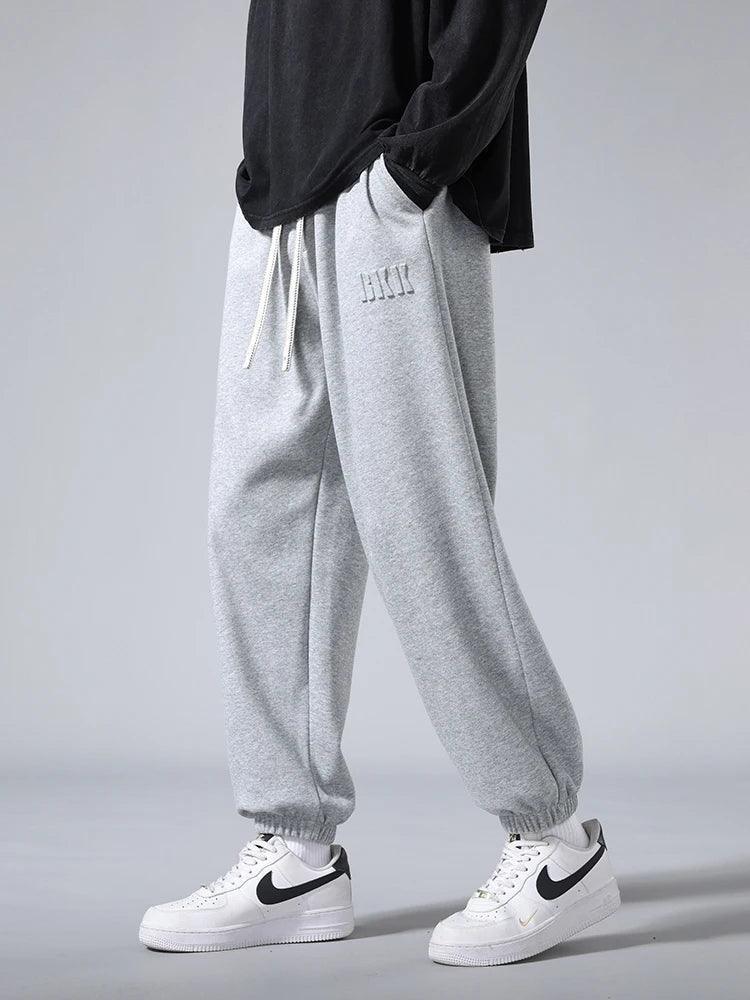 Men's Jogger Cotton Sweatpants - Hip Hop Baggy Harem Pants with Sting Banding - ClubOn