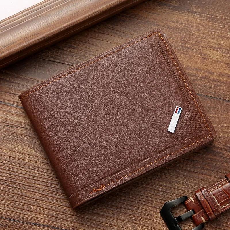 Men's Ultra-Thin Short Wallet - Exquisite Card Holder - ClubOn