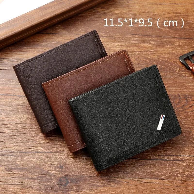 Men's Ultra-Thin Short Wallet - Exquisite Card Holder - ClubOn