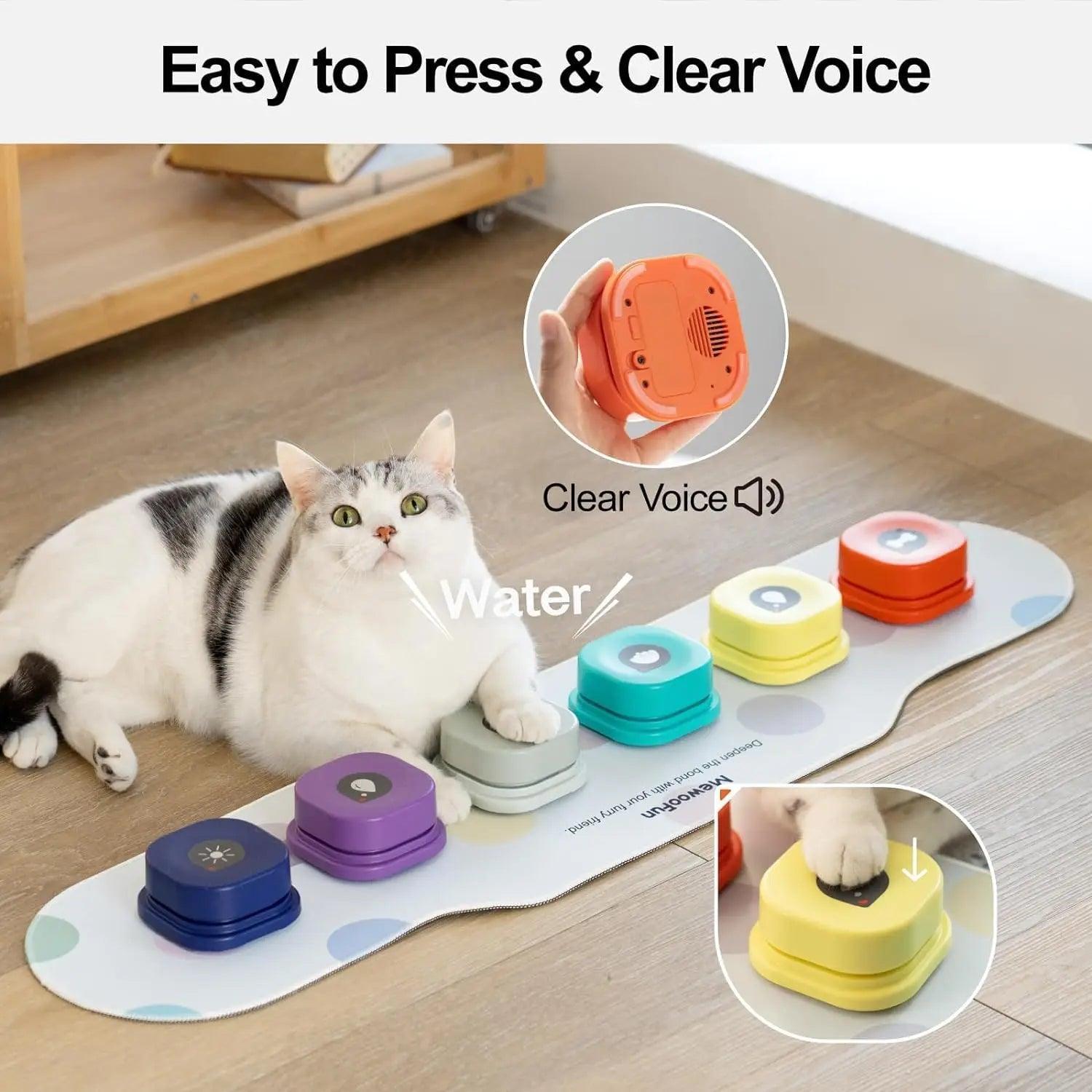 Mewoofun Voice Recording Button - Dog Communication Toy - ClubOn