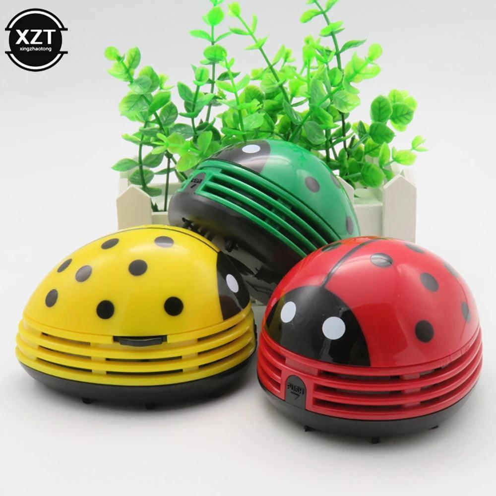 Mini Ladybug Vacuum Cleaner | Desktop Dust Collector - ClubOn