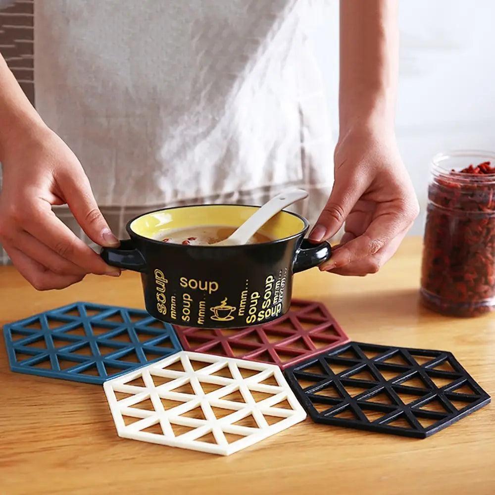 Multifunction Silicone Trivet Mats – Special Design Heat-Resistant Placemats for Kitchen - ClubOn