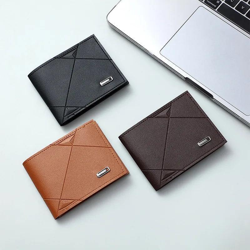 Men's Short Multi-Card Wallet - Fashion Casual Soft Wallet - ClubOn