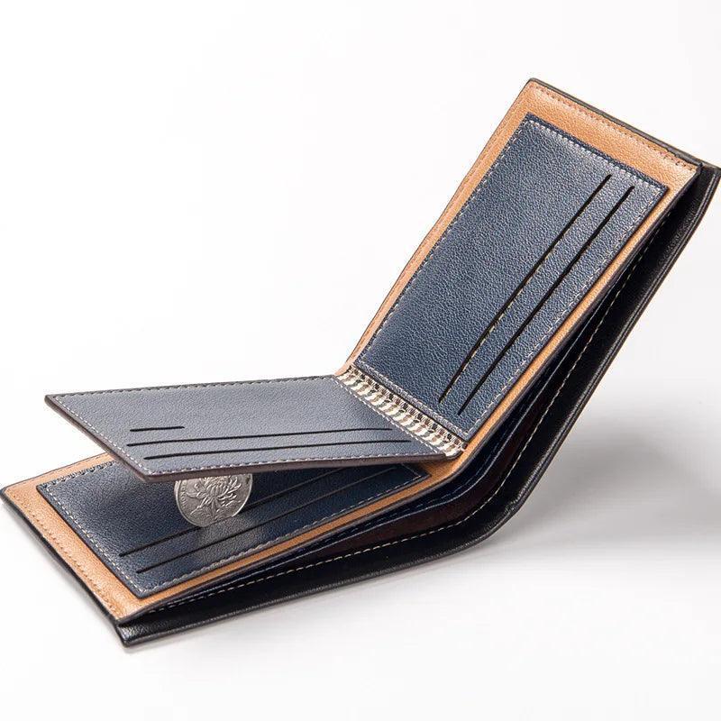 Slim Short Men’s Wallet - High-Quality Luxury Card Holder - ClubOn