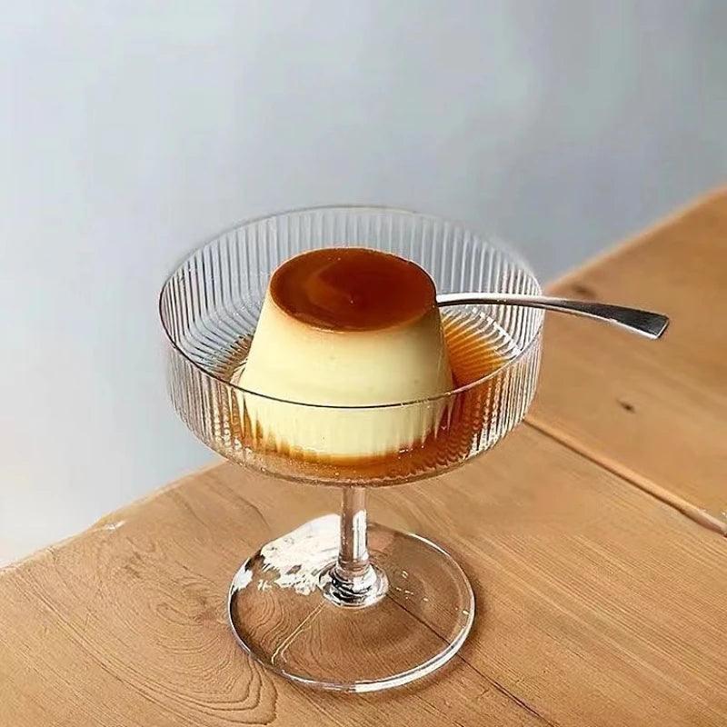 Nordic Phnom Penh Glass Ice Cream Cup - Kawaii Drinkware - ClubOn