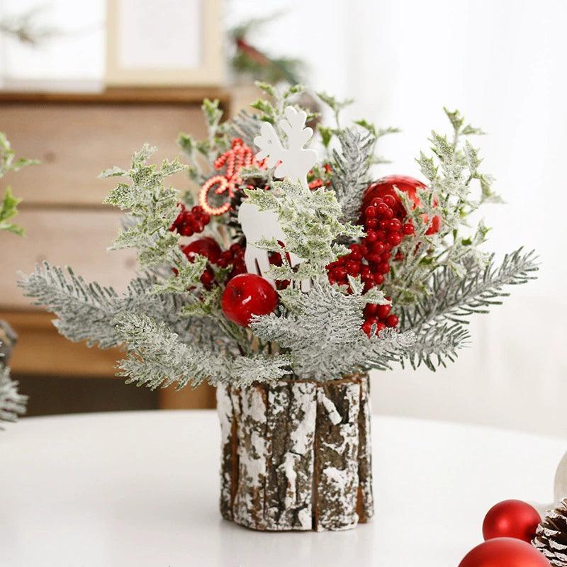 30cm Plush Pine Cone Simulation Mini – Christmas Décor - ClubOn