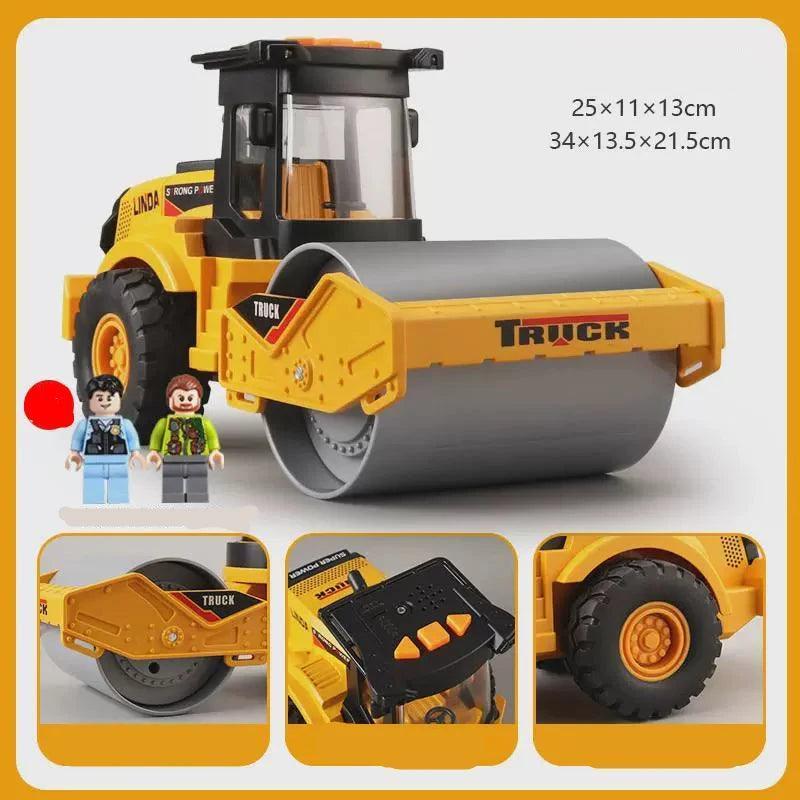 Tractor Car Kids Toy Set – Forklift, Excavator & Dump Truck Models - ClubOn