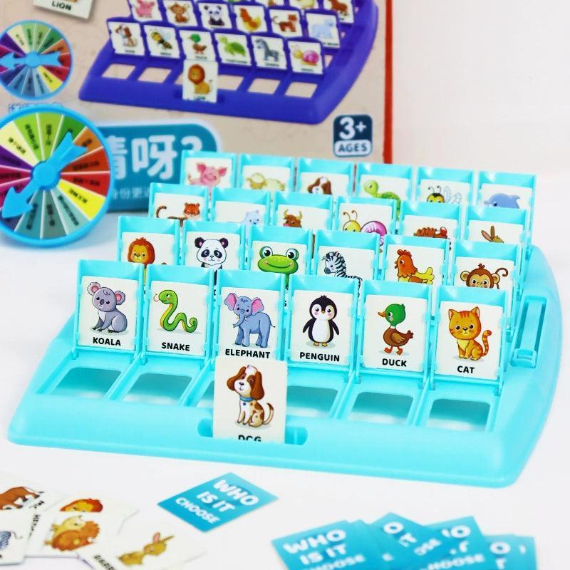 Guess Who I Am Card Game - Children's Educational Board Game - ClubOn