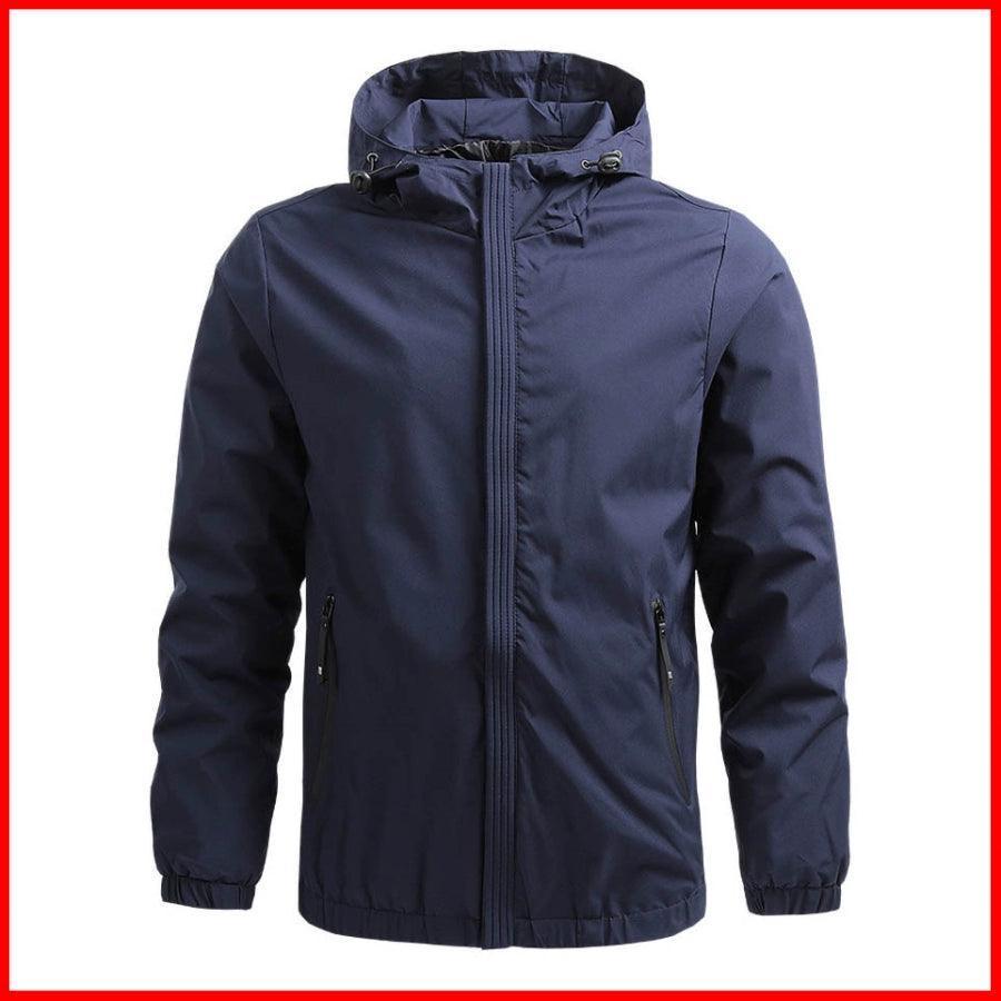 Men’s Windproof Slim Fit Casual Jacket – Stylish Outerwear Coat - ClubOn