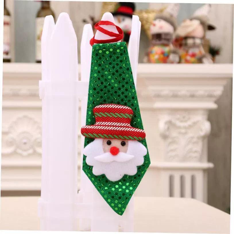 Creative Christmas Sequin Tie – Holiday Tree Décor & Gifts - ClubOn