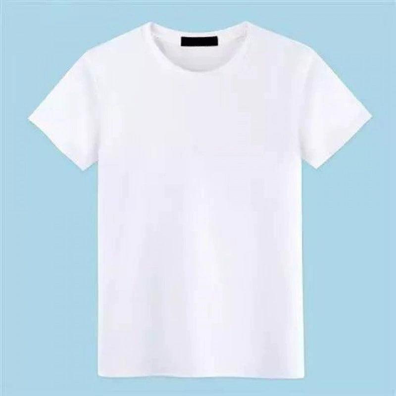 Men's Short Sleeved T-shirt – Solid Color Casual Top - ClubOn