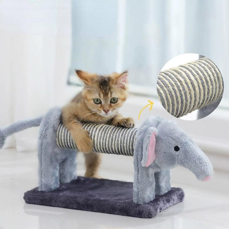 Wooden Cat Climbing Frame with Scratching Post – Cute & Durable Pet Furniture - ClubOn