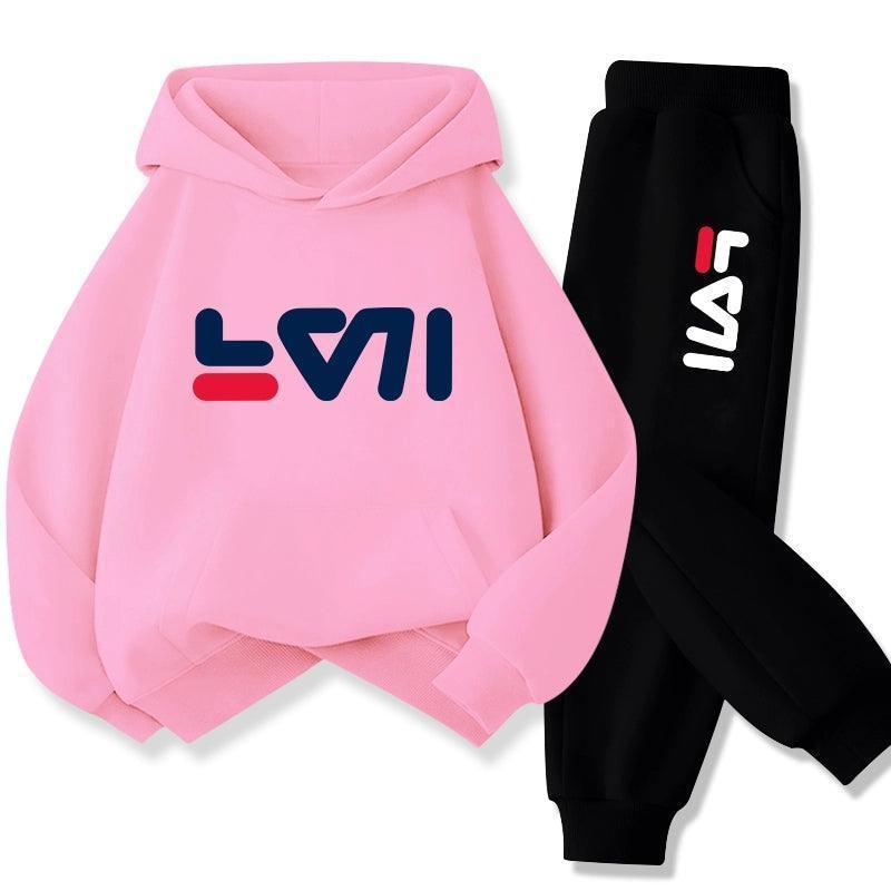 Boys' & Girls' Autumn Sportswear Two-Piece Suit - ClubOn