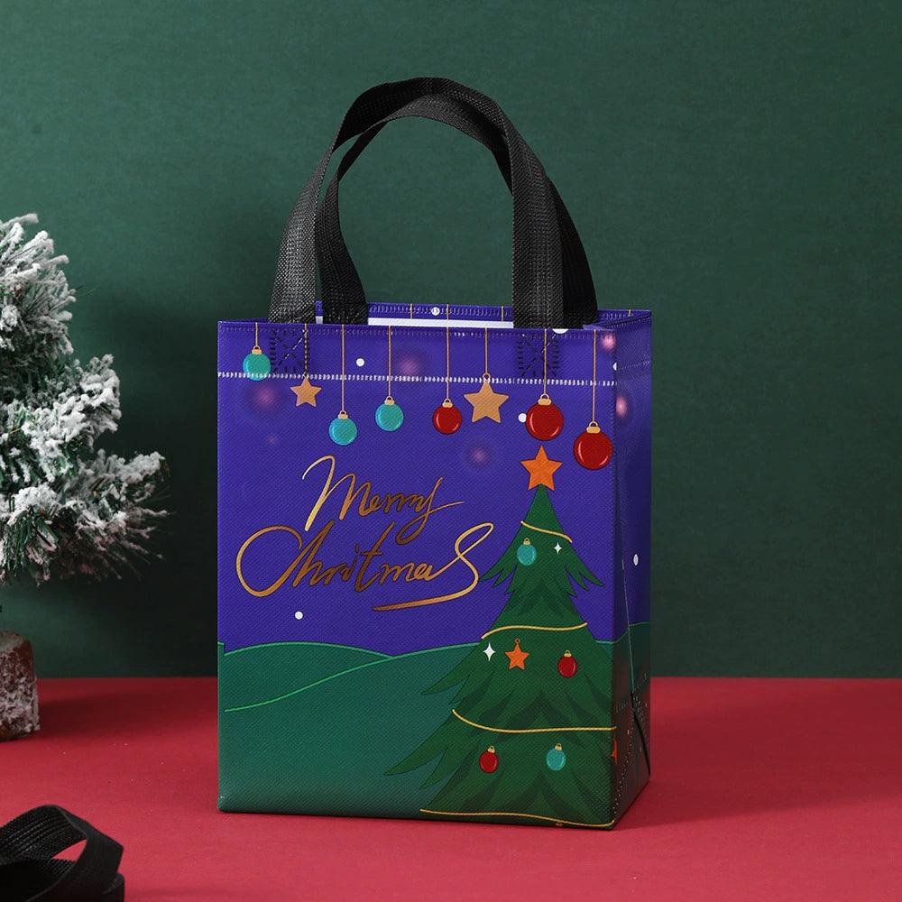 Happy Birthday & Christmas Gift Bag - Five-Pointed Star Design Handbag - ClubOn
