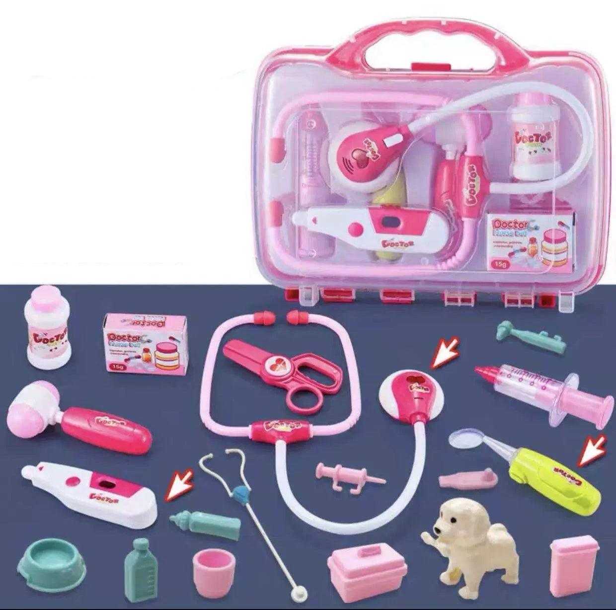 Little Doctor & Nurse Toy Set – Pretend Play House Kit - ClubOn