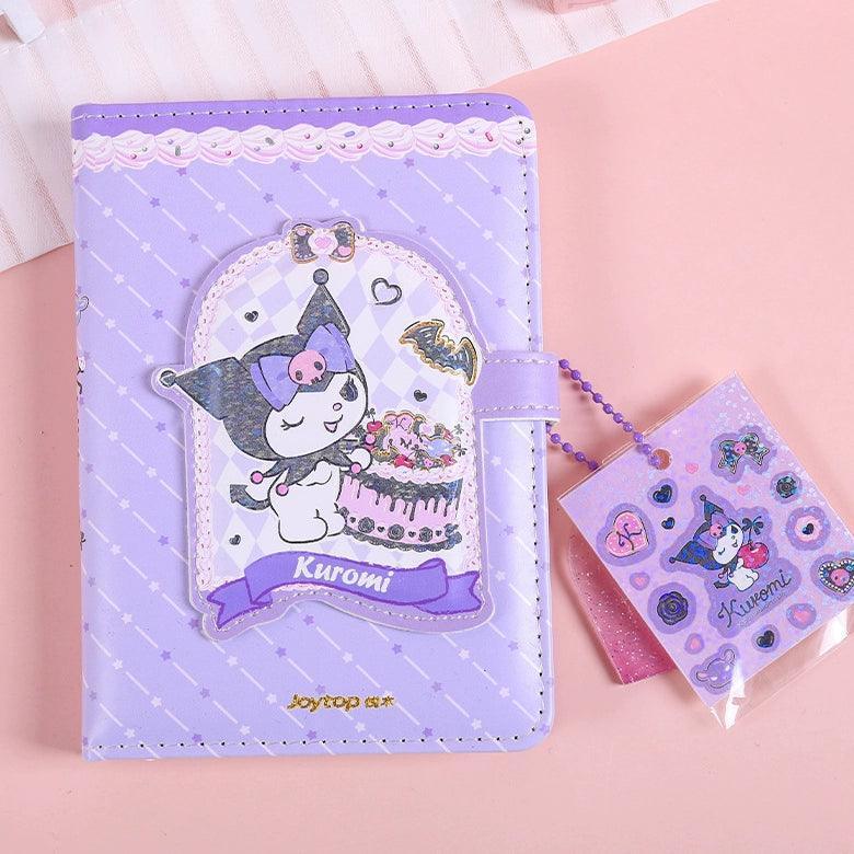 Sanrio Kuromi & Cinnamon Dog Notebook - Cute Cartoon Diary for Girls - ClubOn