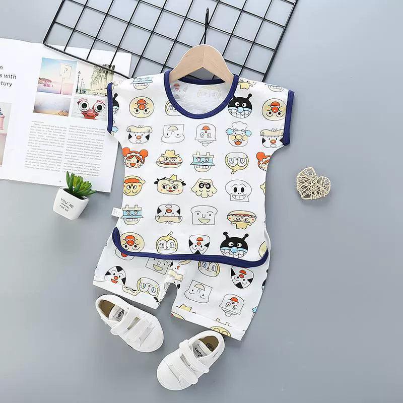 Summer Children Suits - Boys and Girls Short Sleeve Sets - ClubOn