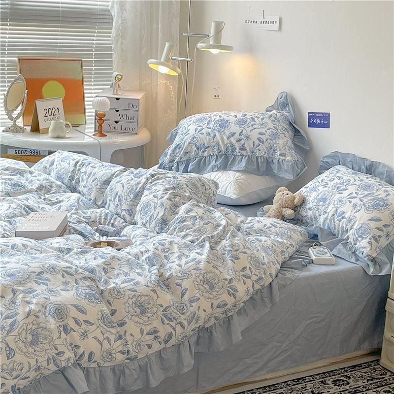 4-Piece Bedsheet Set – Bed Sheet, Quilt, Blanket & Duvet Cover - ClubOn