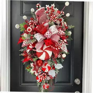 Upside-Down Candy Christmas Tree Door Decoration - ClubOn