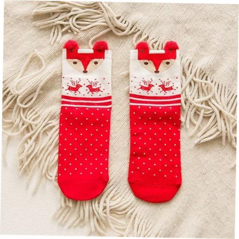 Cotton Christmas Socks – Festive Decorations for Home & Gifts - ClubOn