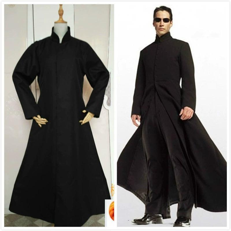 The Matrix Cape Coat Cosplay Costume – Stage Performance & Anime Suit - ClubOn