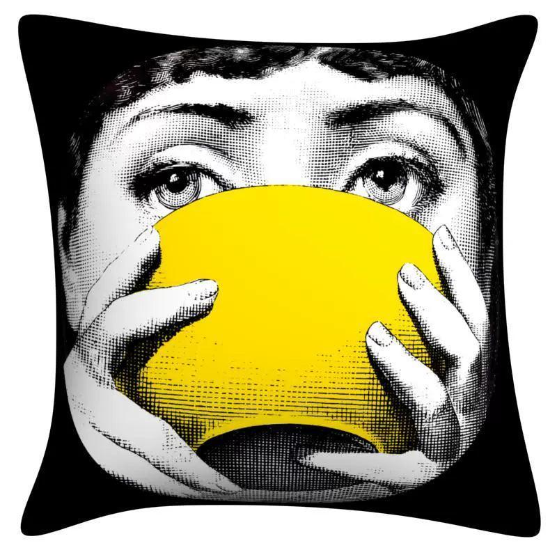 Nordic Cotton and Linen Pillowcase – Simple Decorative Cushion Cover - ClubOn