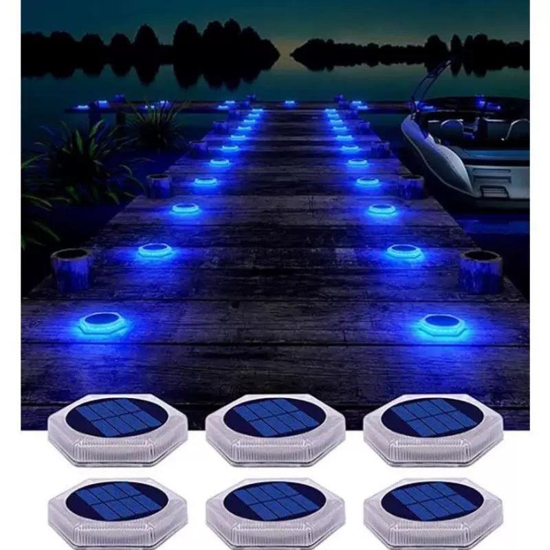 LED Outdoor Deck Lights – Solar Waterproof Garden Lighting - ClubOn