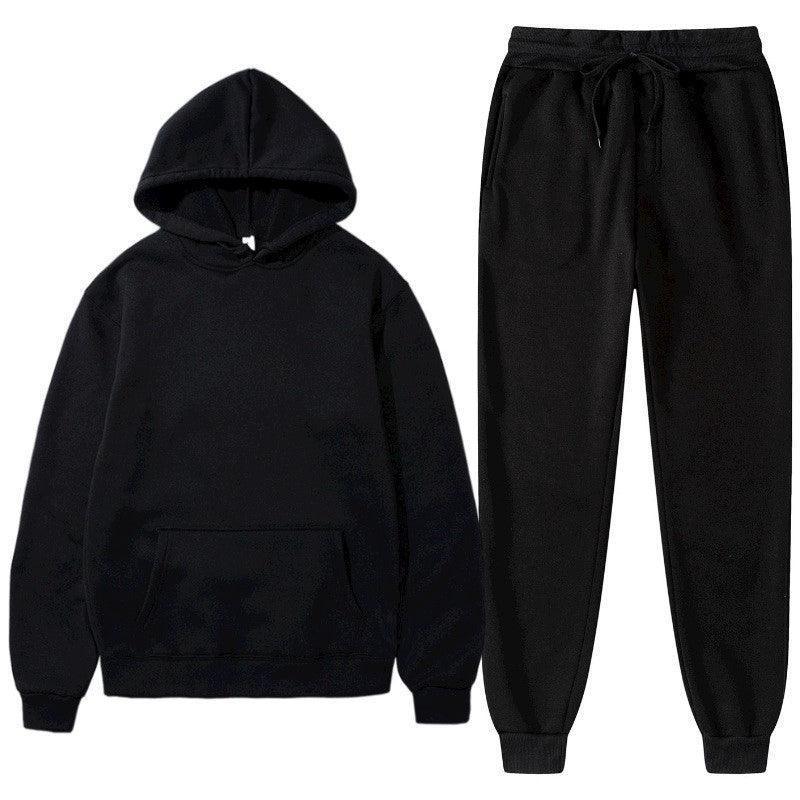 2PC Tracksuit Hoodies & Sweatpants for Men – Autumn Winter Set - ClubOn
