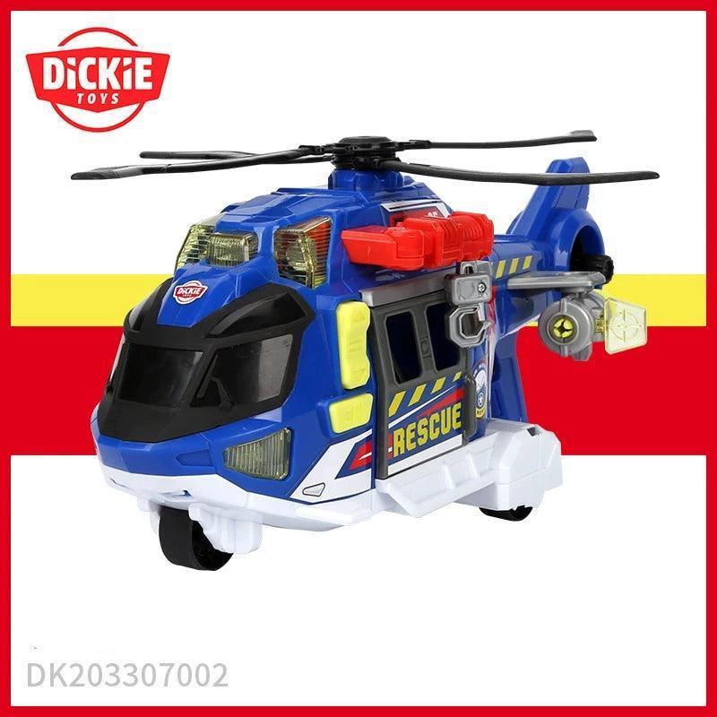 DICKIE TOYS Rescue Command Center – Police Car, Fire Truck & Ambulance Toy Set - ClubOn