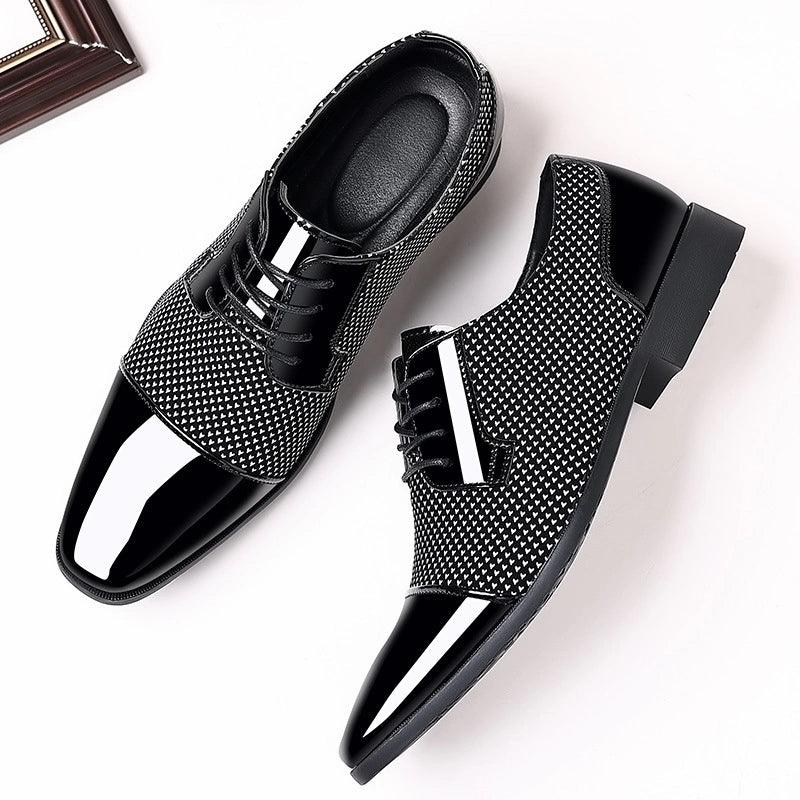 Men's Groom Wedding Leather Shoes - ClubOn