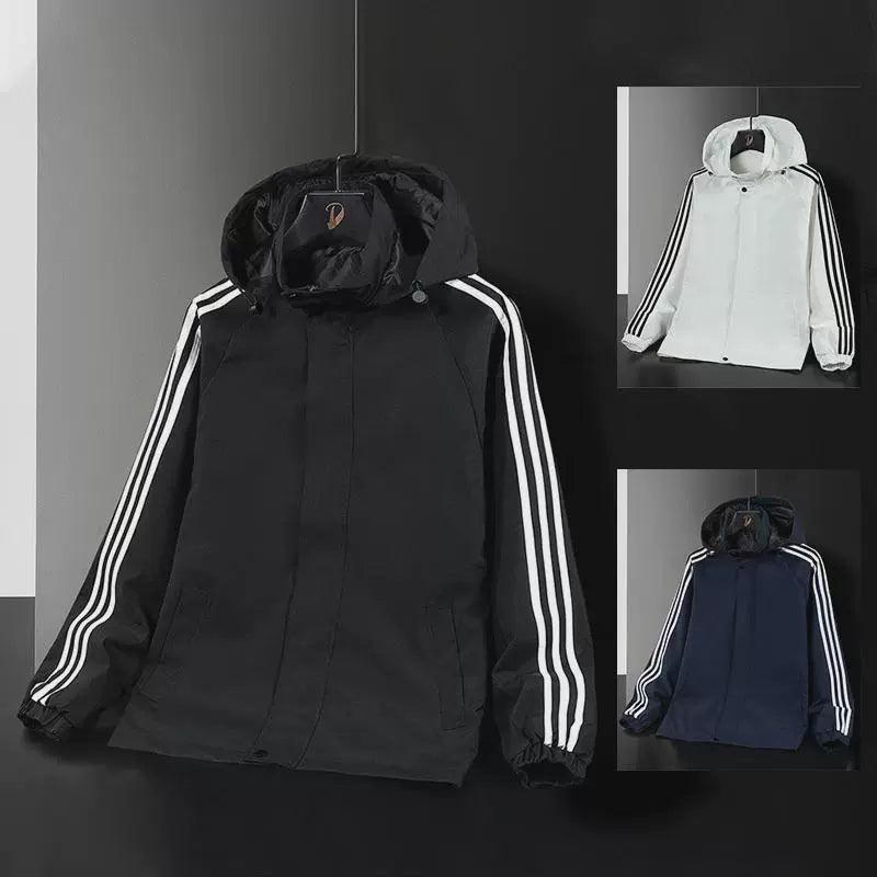 Men’s Spring Autumn Fashionable Casual Thin Jacket - ClubOn